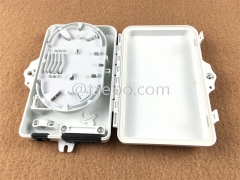 Outdoor plastic housing 6 port ftth fiber termination FTB box with SC adapter and pigtail