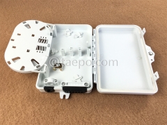 Outdoor plastic housing 6 port ftth fiber termination FTB box with SC adapter and pigtail