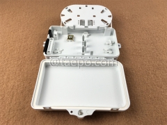 Outdoor plastic housing 6 port ftth fiber termination FTB box with SC adapter and pigtail