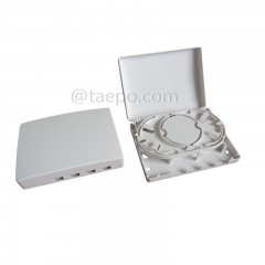 Indoor plastic SC 4 core FTB Fiber optic termination box with flip cover