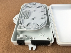 Outdoor plastic housing 6 port ftth fiber termination FTB box with SC adapter and pigtail