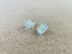 CAT3 6P6C UTP Modular plug for terminating twisted pair cables