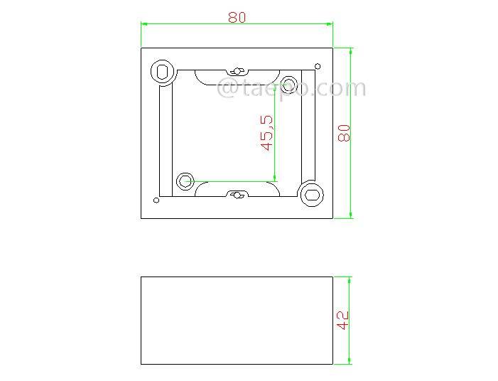 Schematic Diagrams for for 80 French style back box