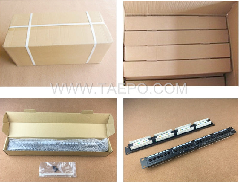 Packing Picture for 24 port cat6 patch panel