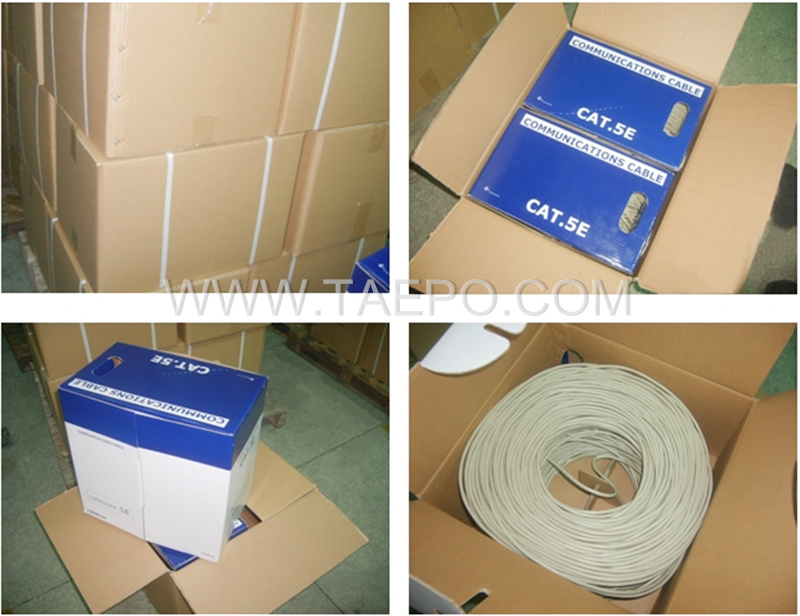 Packing Picture for cat5e  ethernet network LAN cable