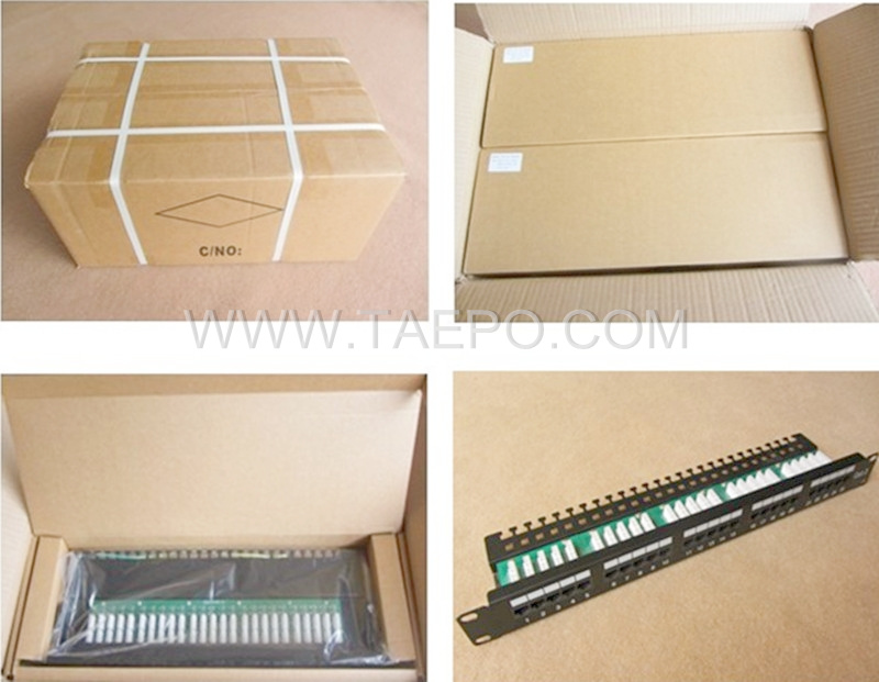 Packing Picture for Cat3 25 port telephone patch panel 