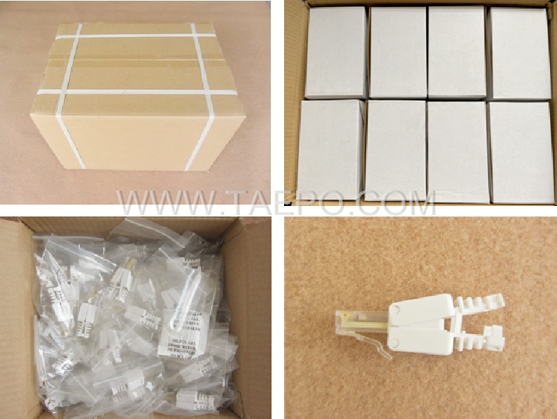 Packing Picture for Tool free cat5e modular plug