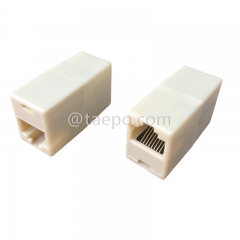 180 degree RJ45 to RJ45 UTP 8P8C CAT5E Inline coupler