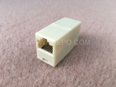 180 degree RJ45 to RJ45 UTP 8P8C CAT5E Inline coupler