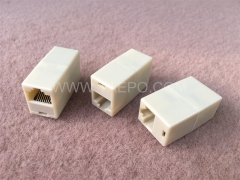 180 degree RJ45 to RJ45 UTP 8P8C CAT5E Inline coupler