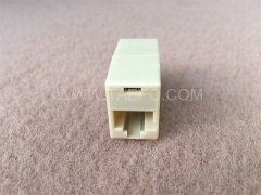 180 degree RJ45 to RJ45 UTP 8P8C CAT5E Inline coupler