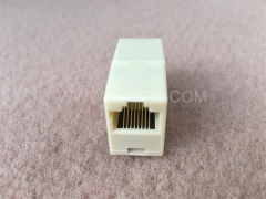 180 degree RJ45 to RJ45 UTP 8P8C CAT5E Inline coupler