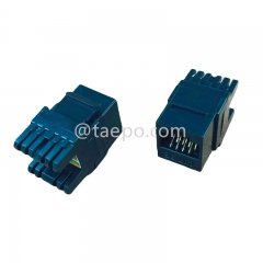 180 degree CAT5E UTP 8P8C network Keystone jack