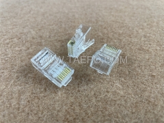 CAT6A RJ45 8P8C UTP Modular plug for connecting telecommunications equipment