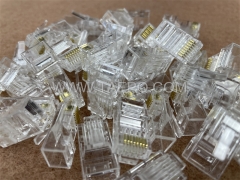 CAT6A RJ45 8P8C UTP Modular plug for connecting telecommunications equipment