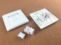 CAT 6 unshielded UTP 90 degree RJ45 Keystone jack with good price