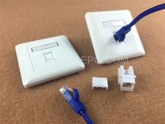 CAT 6 unshielded UTP 90 degree RJ45 Keystone jack with good price