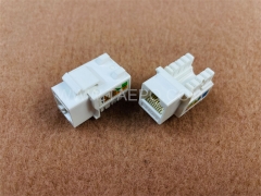 CAT 6 unshielded UTP 90 degree RJ45 Keystone jack with good price