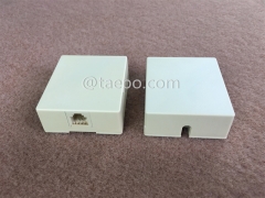 CAT3 telephone wire connection box with 6P4C RJ11 jack with RoHS Certificate