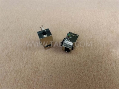 CAT 6 rj45 8P8C 90 degree STP shielded network Keystone jack