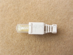 Tool free CAT5E RJ45 8P8C UTP Modular connectors plug