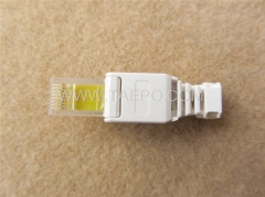 Tool free CAT5E RJ45 8P8C UTP Modular connectors plug