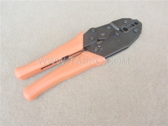 Compression crimping tool for F/BNC/RCA/RG58/RG59 and RG6 cable