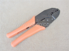 Compression crimping tool for F/BNC/RCA/RG58/RG59 and RG6 cable