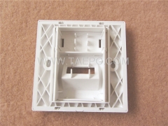 86x86mm Fiber optic face plate for simplex SC adapters