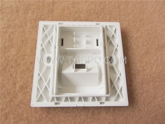 86x86mm Fiber optic faceplate for duplex SC adapter