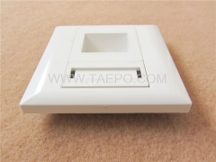 86x86mm Fiber optic face plate for simplex SC adapters