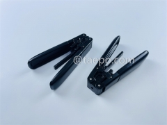 Fiber optic cable stripper for bow-type cable 2x3mm