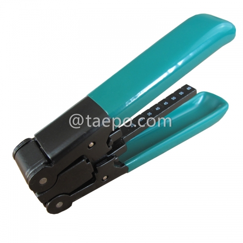 Fiber optic cable stripper for bow-type cable 2x3mm