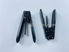 Fiber optic cable stripper for bow-type cable 2x3mm