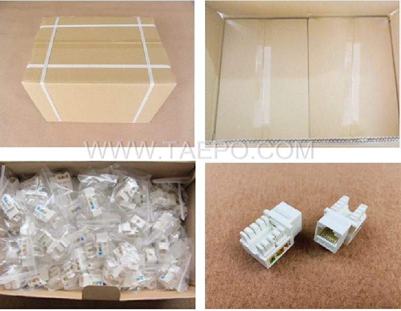 Packing Picture for CAT5E RJ45 Keystone jack