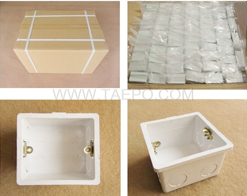 Packing Picture for Wall flush type Back box