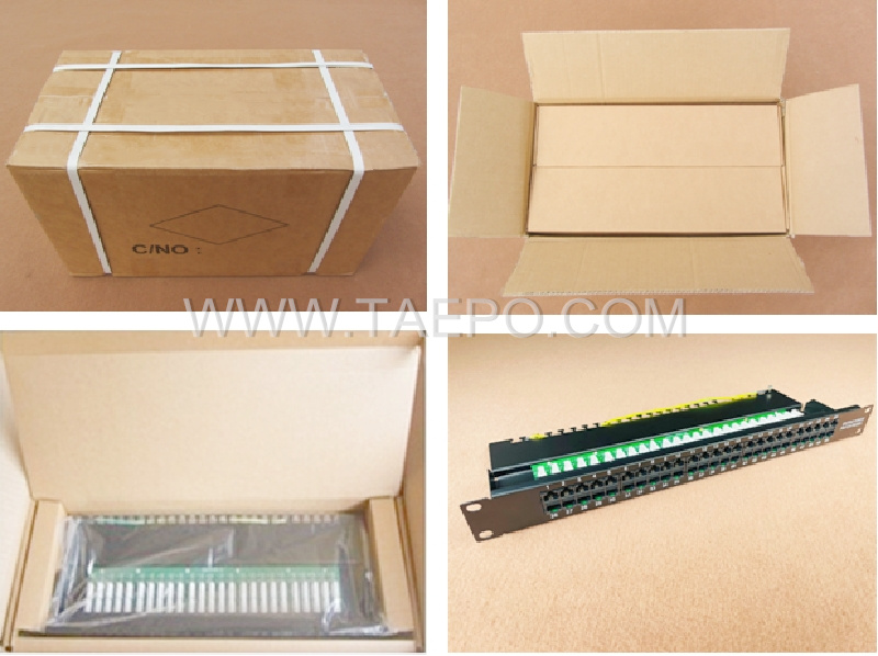 Packing Picture for 1U 50 port patch panel