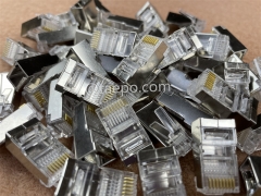 CAT5E RJ45 8P8C STP shielded network Modular plug