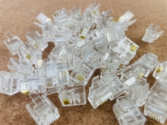 CAT3 6P4C RJ12 UTP telephone Modular plug