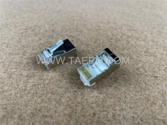 CAT6A RJ45 8P8C STP Modular plug for for terminating CAT6A Ethernet cables