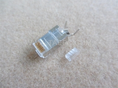 CAT7 RJ45 8P8C STP shielded Modular plug