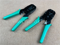 RJ11 RJ12 RJ45 network Crimping tool for crimp 4P 6P 8P modular connectors onto lan cables