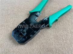 RJ11 RJ12 RJ45 network Crimping tool for crimp 4P 6P 8P modular connectors onto lan cables