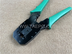 RJ11 RJ12 RJ45 network Crimping tool for crimp 4P 6P 8P modular connectors onto lan cables