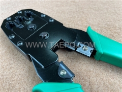 RJ11 RJ12 RJ45 network Crimping tool for crimp 4P 6P 8P modular connectors onto lan cables