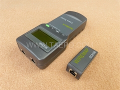 Intelligent network patch cable tester for RJ11 RJ45 and BNC