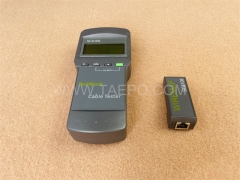 Intelligent network patch cable tester for RJ11 RJ45 and BNC