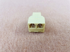 6P4C RJ11 female to Duplex female Telephone socket Splitter adapter