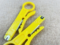 Manual small wire LAN cable stripper