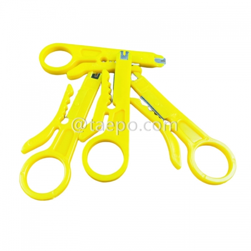 Manual small wire LAN cable stripper